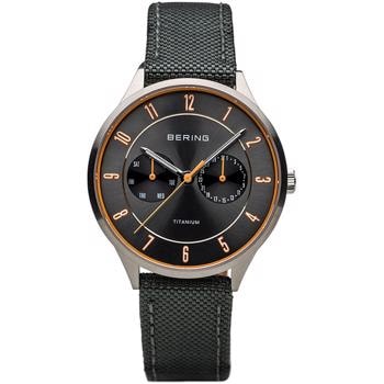 Titanium Batteridrevet quartz Herre ur fra Bering, 11539-879